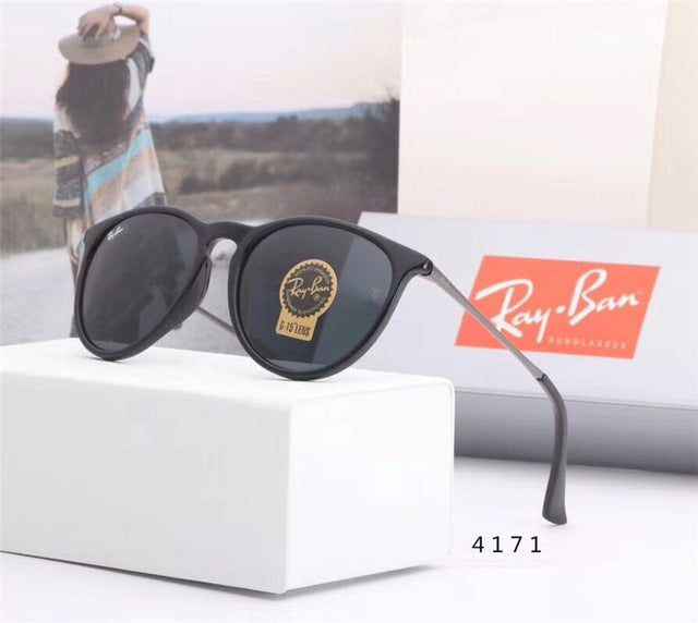 2018 Summer Original RayBan Outdoor Glassess,Hiking Eyewear RayBan RB4171 Men/Women Retro Comfortable UV Protection Sunglasses