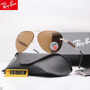 2018 New Styles RayBan Outdoor Glassess,High Quality RayBan Glasses Men/Women Retro Comfortable Sunglasses RB3515 Hiking Eyewear