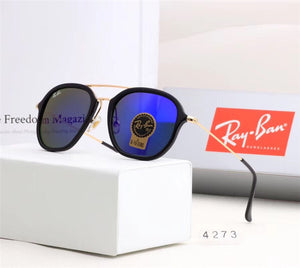 2018 Summer Original RayBan Outdoor Glassess,Hiking Eyewear RayBan Men/Women Retro Comfortable UV Protection Sunglasses RB4273