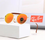 Hot Sale Original RayBan Outdoor Glassess,RayBan Glasses For Men/Women Retro Comfortable Sunglasses Hiking Eyewear RB1807