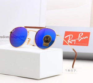 Hot Sale Original RayBan Outdoor Glassess,RayBan Glasses For Men/Women Retro Comfortable Sunglasses Hiking Eyewear RB1807