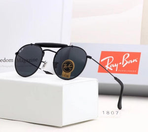 Hot Sale Original RayBan Outdoor Glassess,RayBan Glasses For Men/Women Retro Comfortable Sunglasses Hiking Eyewear RB1807